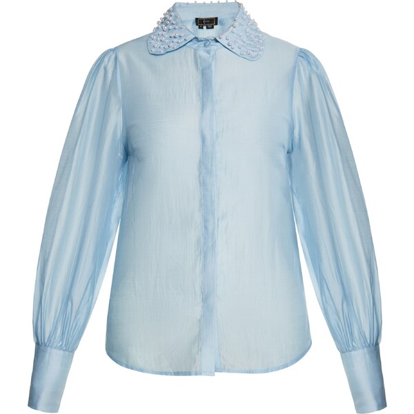 faina Blúzka svetlomodrá 54309788