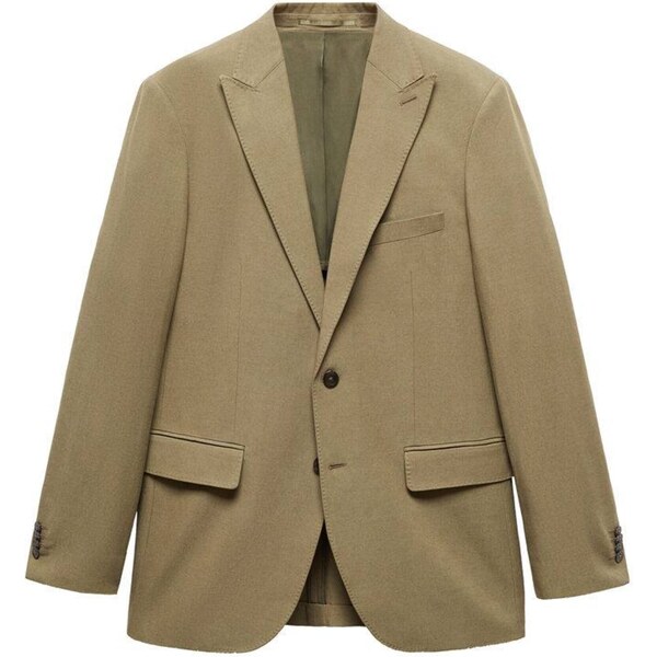 MANGO MAN Sako Amalfip kaki 54311038