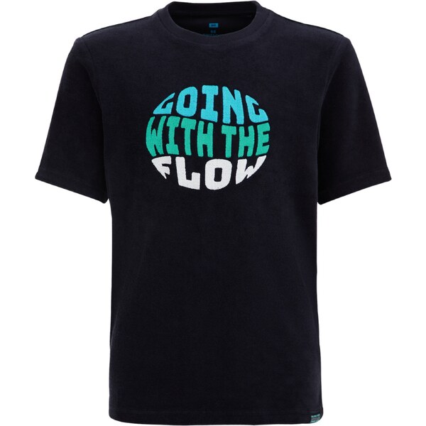 WE Fashion Tričko tmavomodrá / zmiešané farby 54317010