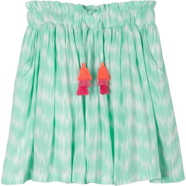 MINOTI Sukňa nefritová / svetlozelená / červená / biela 54324217