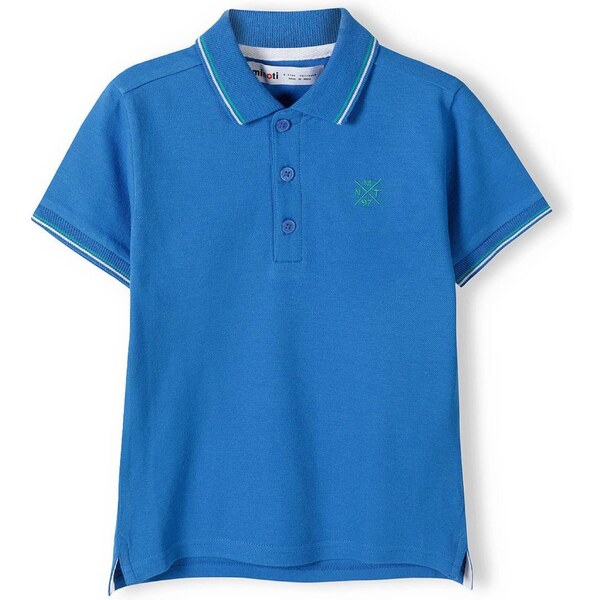 MINOTI Tričko modrá / tyrkysová / biela 54324197