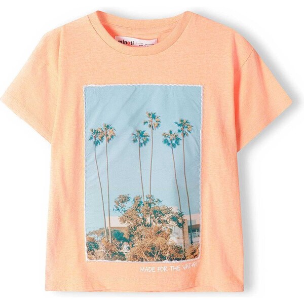 MINOTI Tričko zmiešané farby / oranžová / svetlooranžová 54324304