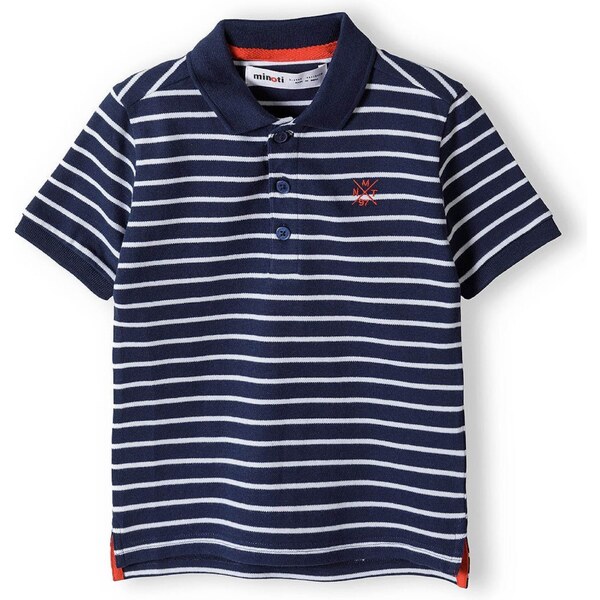 MINOTI Tričko tmavomodrá / biela 54324227