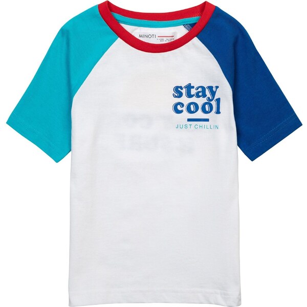 MINOTI Tričko zmiešané farby / biela 54324402