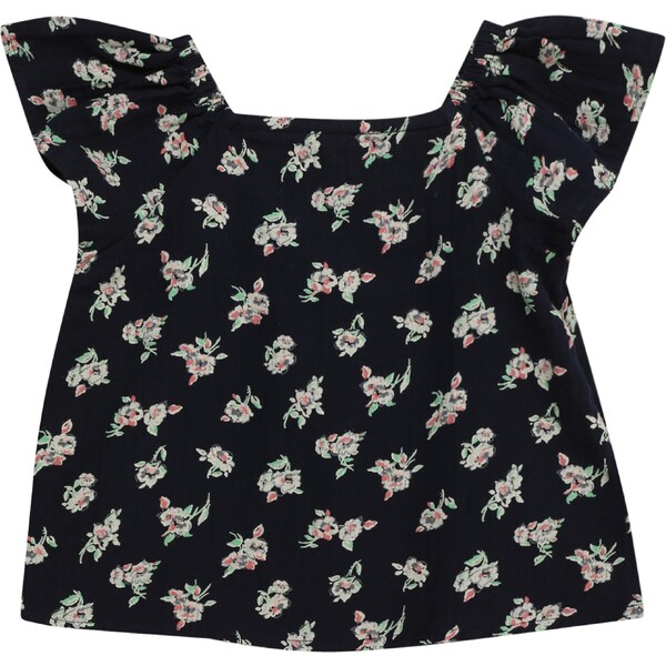 GAP Blúzka GAUZE tmavomodrá / svetlozelená / staroružová / biela 54329297