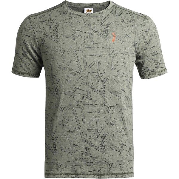 Campus Sutra Tričko kaki / čierna 54264923