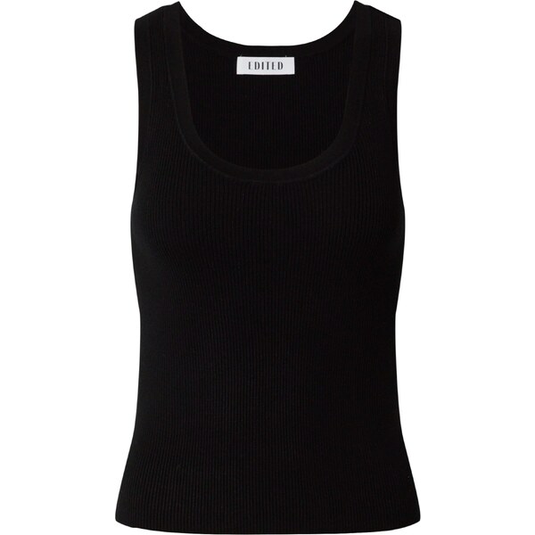 EDITED Vyšívaný top Maura čierna 54333396