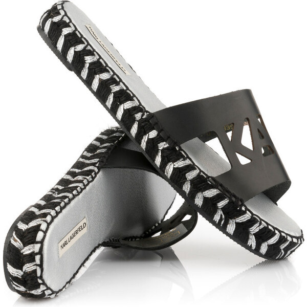 ŠĽAPKY KARL LAGERFELD SOUK KARL CUT-OUT SLIDE 50274293