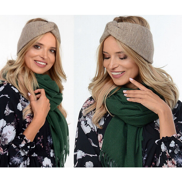 Pletená čelenka ZIZI12 48750421