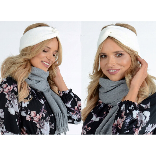 Pletená čelenka ZIZI12 48750428