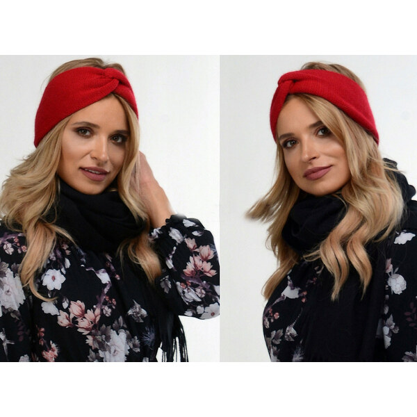 Pletená čelenka ZIZI12 48750424