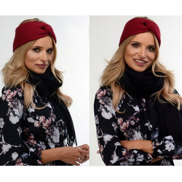 Pletená čelenka ZIZI12 48750422