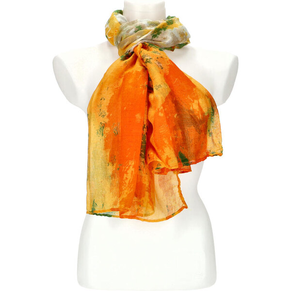 Cashmere Dámska letná farebná šatka 174x70 cm motív 6 50763007