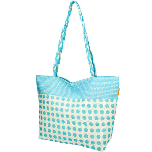 Benzi Veľká svetlo modrá plážová taška cez rameno BZ5071-2 50770225