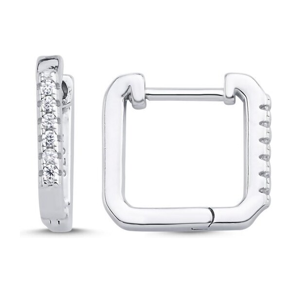 Olivie Strieborné štvorcové náušnice 8476 50867750