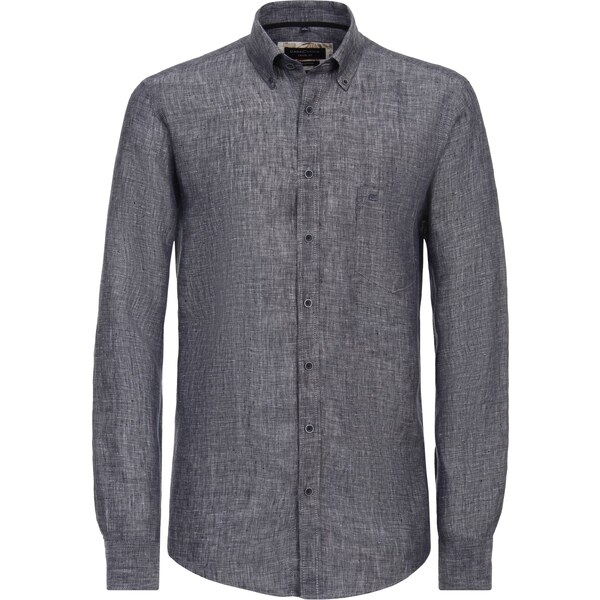 Pánska modrá ľanová košeľa CASA MODA casual fit 50776839