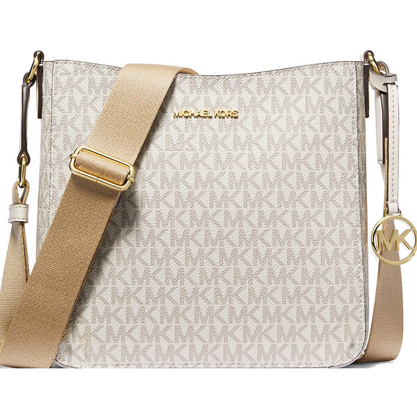 Michael Kors Jet Set Travel Small Signature Logo Messenger Bag Light 63717809