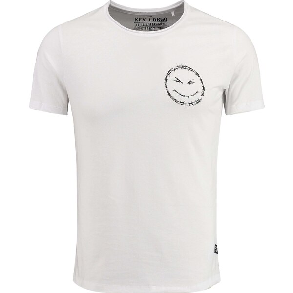 Key Largo Tričko MT THINK čierna / biela 54317771