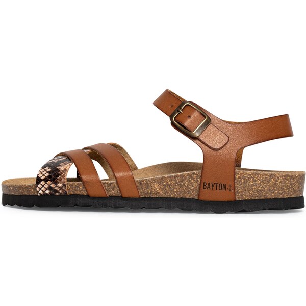 Bayton Remienkové sandále Denia hnedá / zmiešané farby 54630241