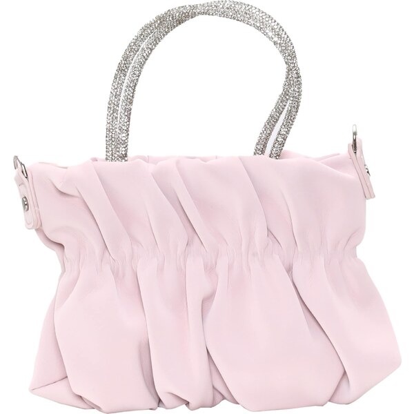 NAEMI Kabelka svetloružová / strieborná 65791844