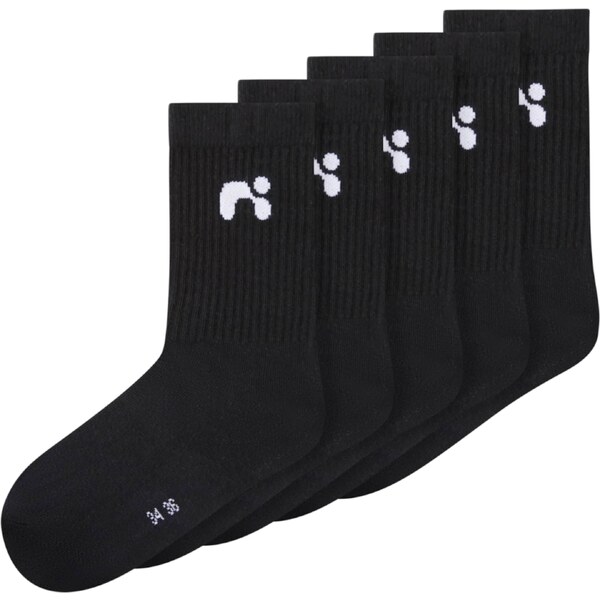 NAME IT Ponožky NKNLaris čierna / biela 50945414