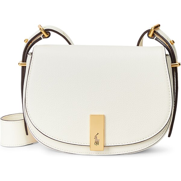 Polo Ralph Lauren Taška cez rameno svetlobéžová / zlatá 54337177