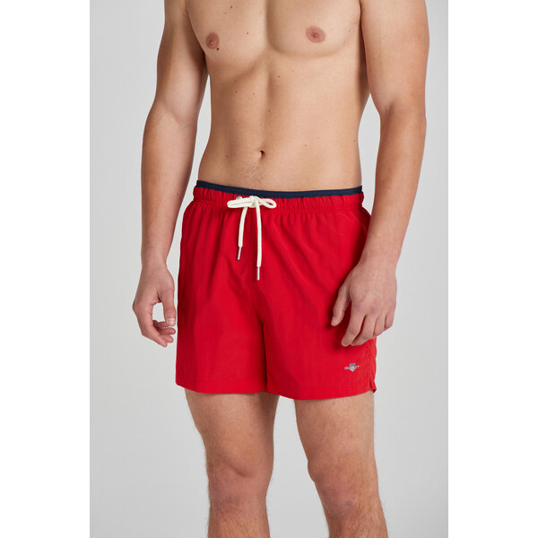 PLAVKY GANT SHIELD SWIM SHORTS BRIGHT RED 50828396