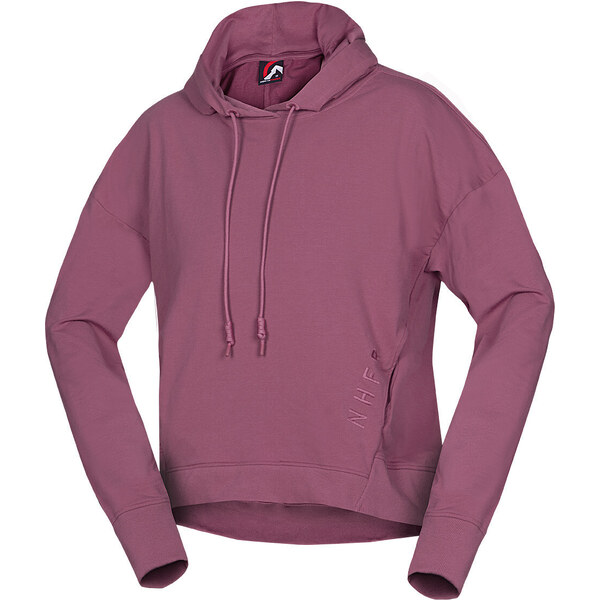 Northfinder Dámska mestská oversize mikina s kapucňou GWEN ružová 50834865