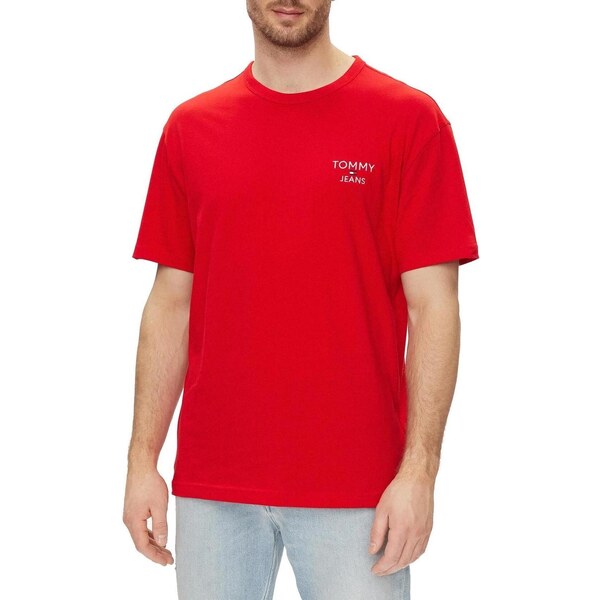 Tommy Hilfiger Jeans Tommy Hilfiger červené tričko 66817647