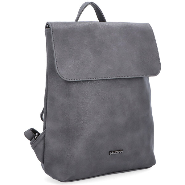 Mestský batoh zo syntetickej kože Tangerin sivá 8009 TS 47092221