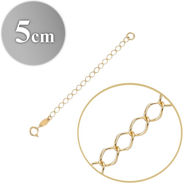 OLIVIE Zlaté predlžovacie očká na retiazku Au 585/1000 60964873