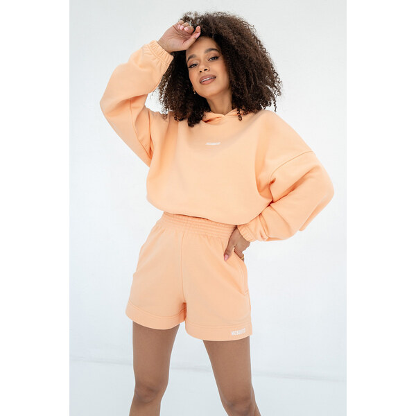 Mosquito Dámske teplákové kraťasy Bane Peach Fuzz broskyňové, Farba 50864361