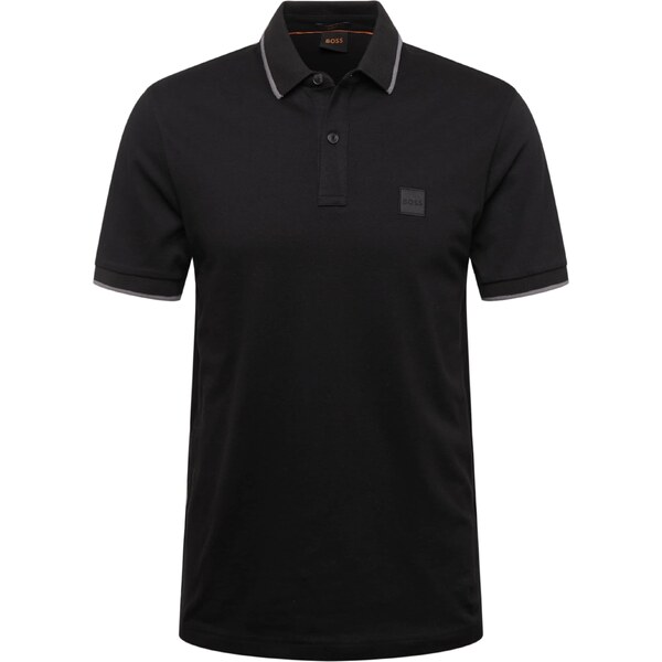 BOSS Tričko Passertip svetlosivá / čierna 52702251