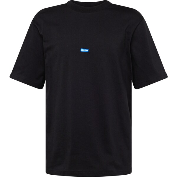 HUGO Tričko Nieros svetlomodrá / čierna / biela 52702540