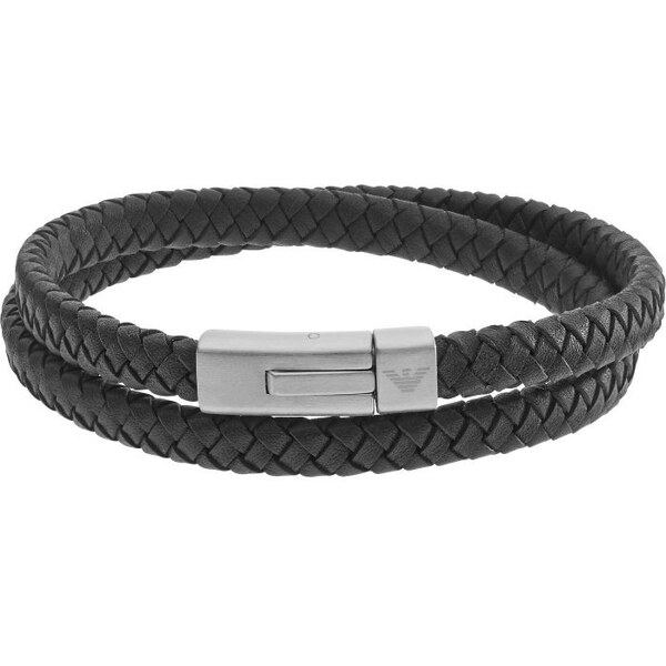 Emporio Armani Dvojitý kožený náramok EGS2176040 66593292