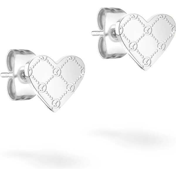 Tamaris Srdiečkové náušnice z ocele Logomania Heart TJ-0531-E-08 66591628