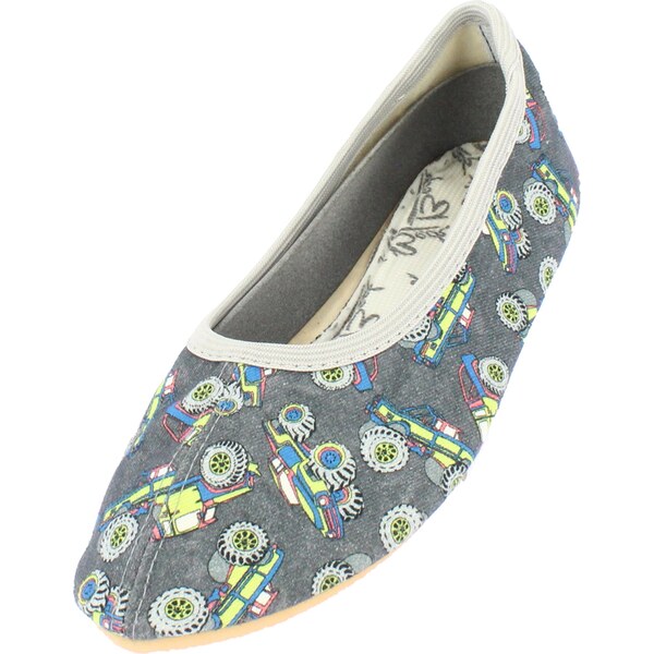 BECK Papuče Monster Cars sivá / zmiešané farby 66171602