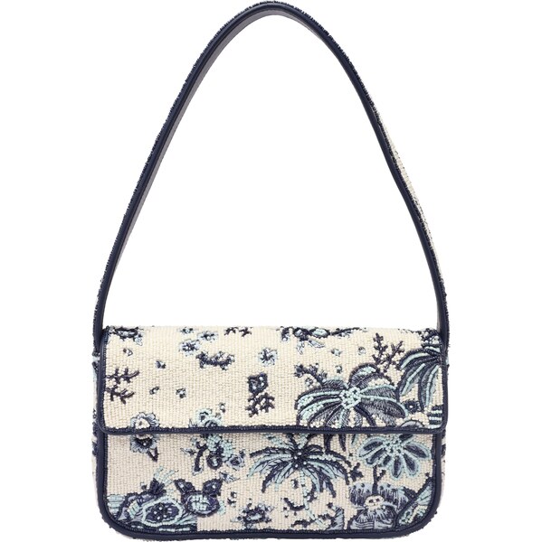 Staud Kabelka na rameno Tommy svetlomodrá / tmavomodrá / biela ako 65087681