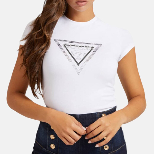 Dámské bílé triko Guess 55771 50911837
