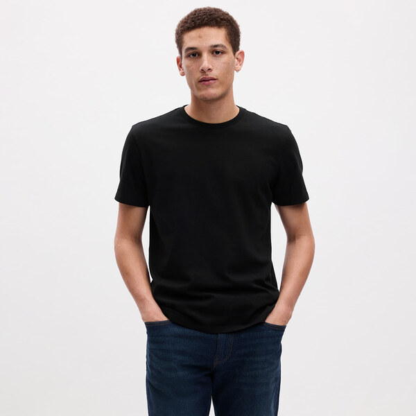 Tričko GAP Basic Tee True Black V2 2 XXL 51056911