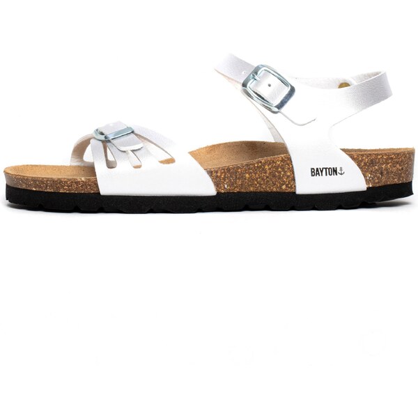 Bayton Sandále Eos strieborná 54233683