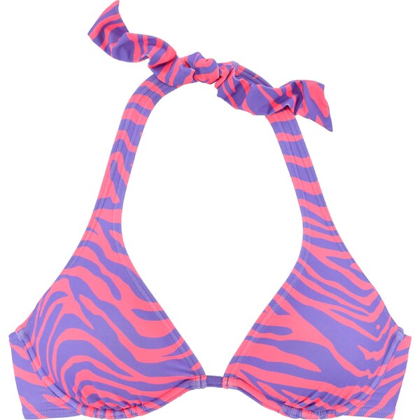 VENICE BEACH Bikinový top Fjella tmavofialová / malinová 54248520