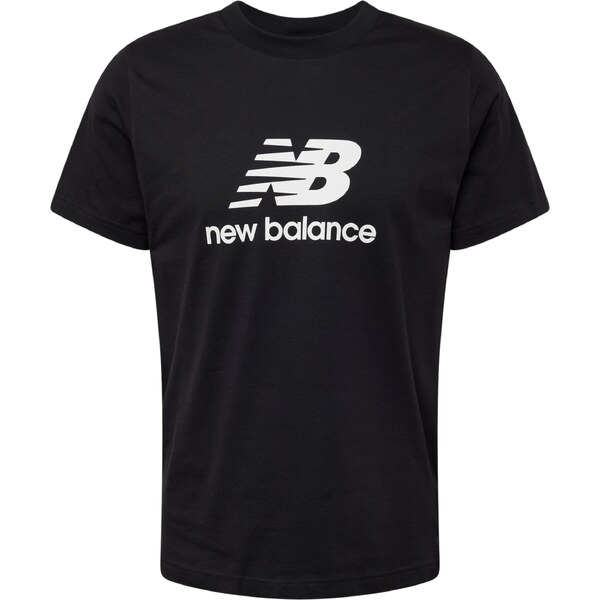 new balance Tričko čierna / biela 52704017