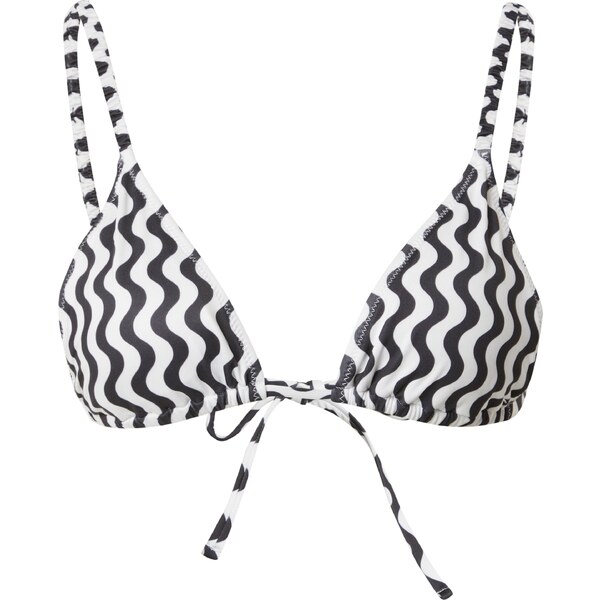 LeGer by Lena Gercke Bikinový top Emmy čierna / biela 55005301