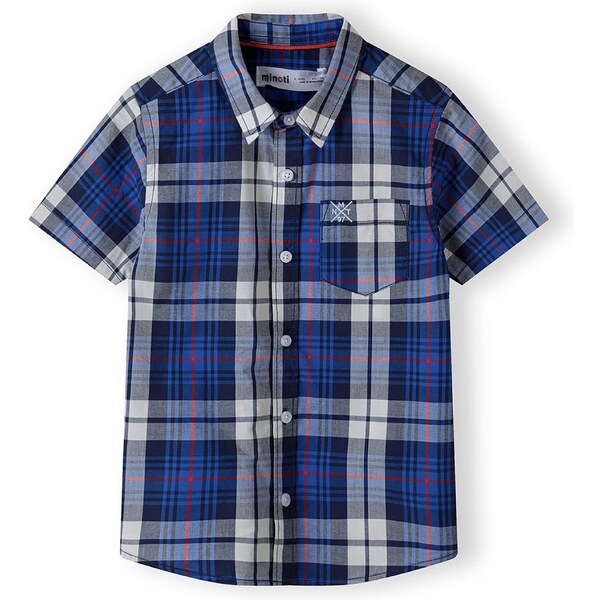 MINOTI Košeľa tmavomodrá / červená / čierna / biela 54342930