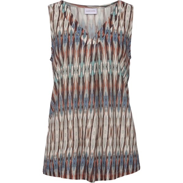 VIVANCE Top tyrkysová / modrosivá / hnedá / sivá 54329046