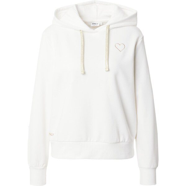 ONLY Mikina ONLNola zlatá / biela 65206583