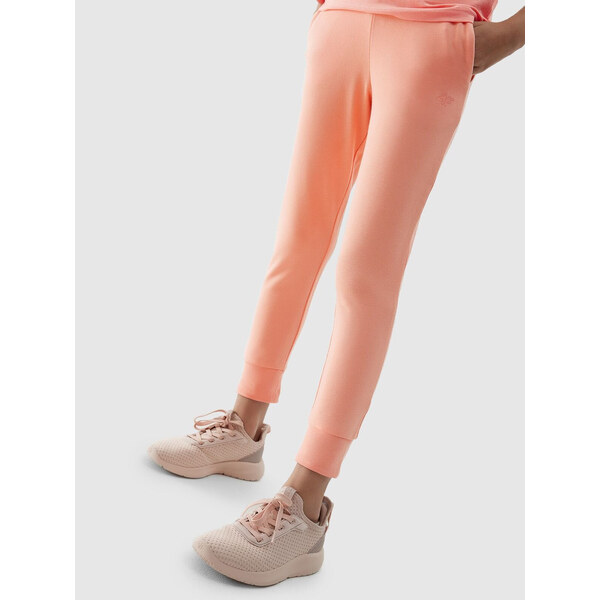 4F Dívčí bavlněné tepláky 50979658