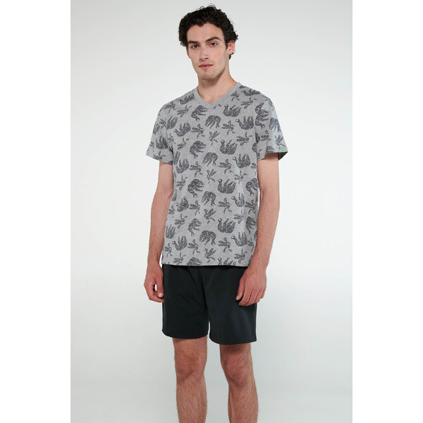 Vamp - Pyžamo s krátkymi rukávmi 20610 - Vamp 50979772