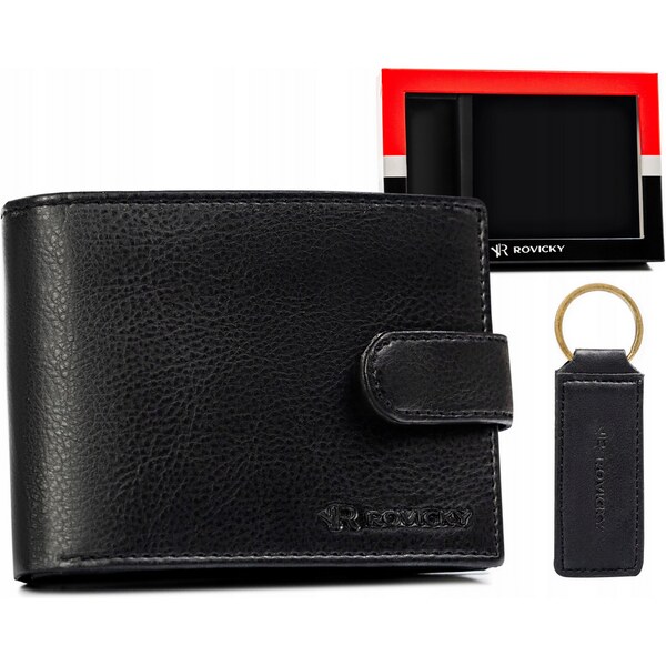Darčekový set: peňaženka a kľúčenka z ekologickej kože - Rovicky 58387653